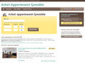 Détails : Achat appartement Grenoble