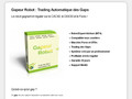 Détails : Gapeur Robot : Trading automatique des Gaps - EA / MT4